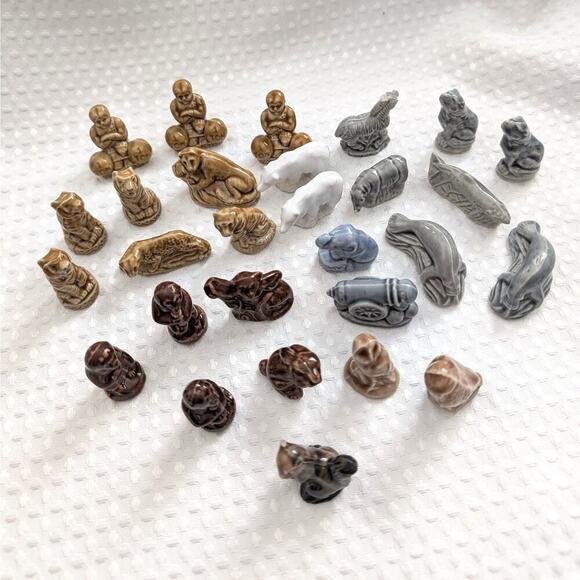 WADE RED ROSE TEA! WHIMSIES CERAMIC TEA ANIMALS, STATUETTES, SET OF 28 PIECES! - Picture 11 of 11